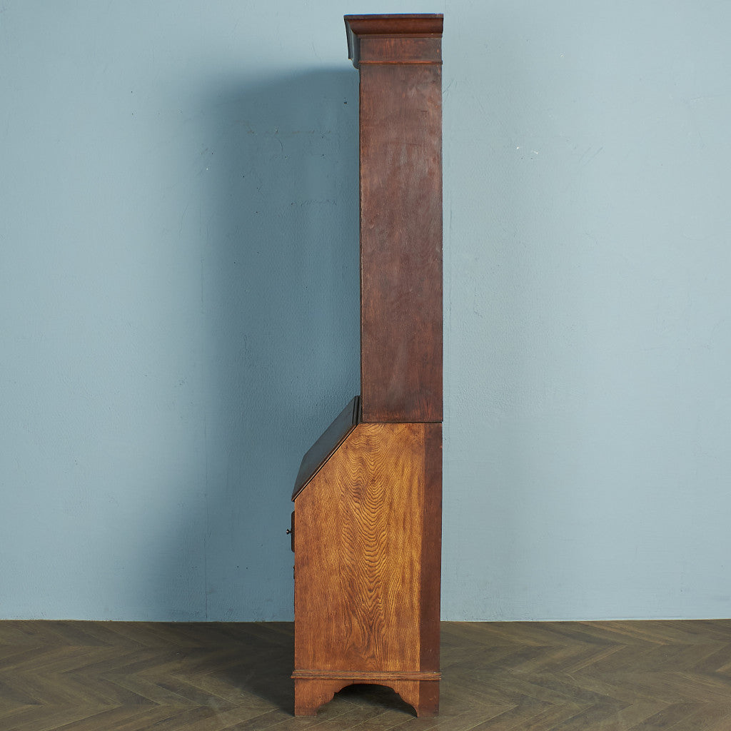 British Antique Bureau Bookcase #78934