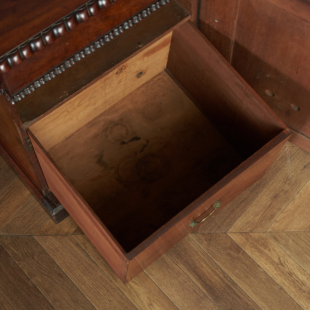 British classic walnut double-sided desk #81816