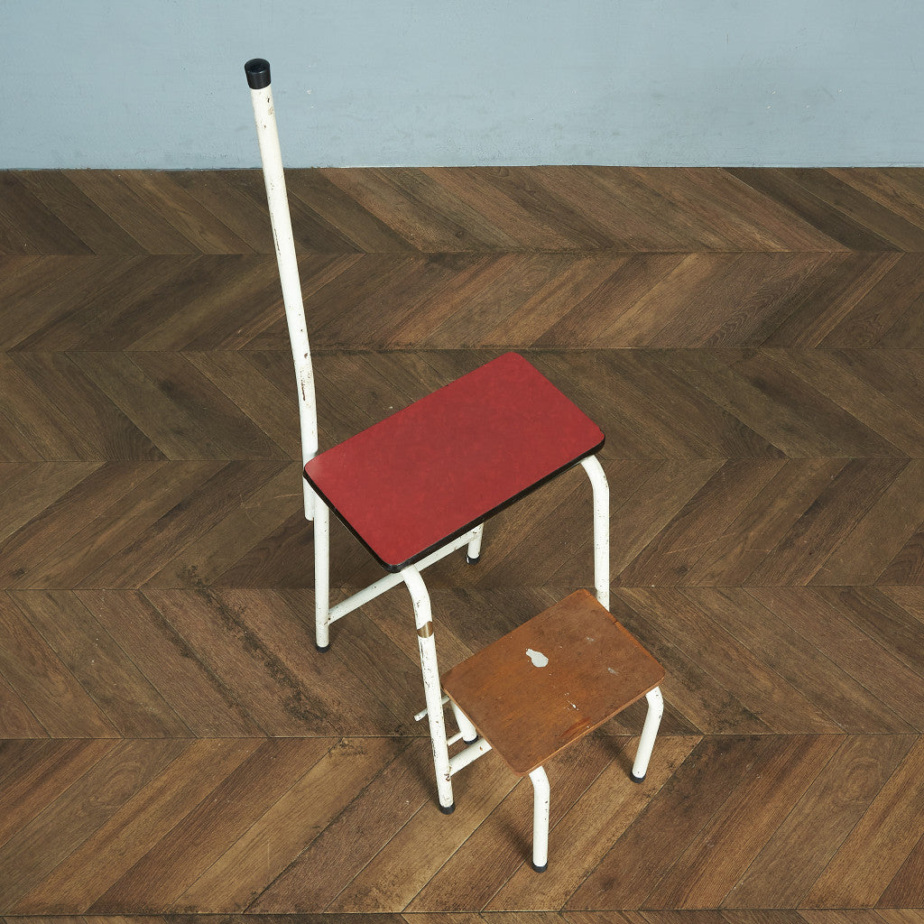 British Vintage Step Stool/Stepping Stool #81718