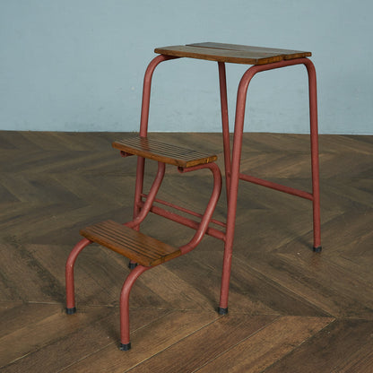 British Vintage Step Stool/Stepping Stool #81717