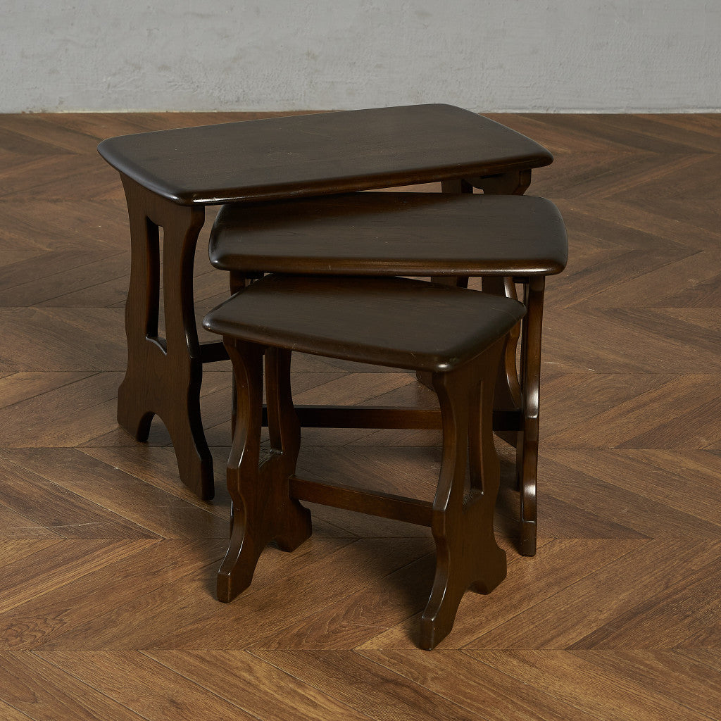 アーコール ERCOL オールドコロニアル ネストテーブル 498 ゴールドラベル #87076
