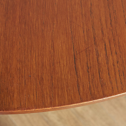 British vintage extension round dining table #74545