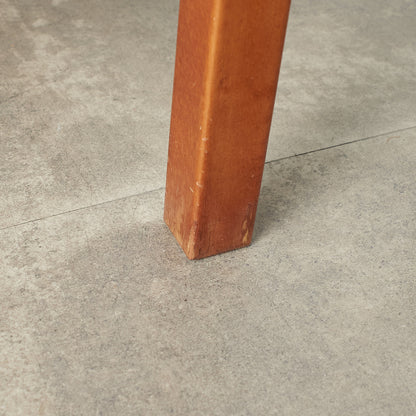 [65990] British vintage tile top side table