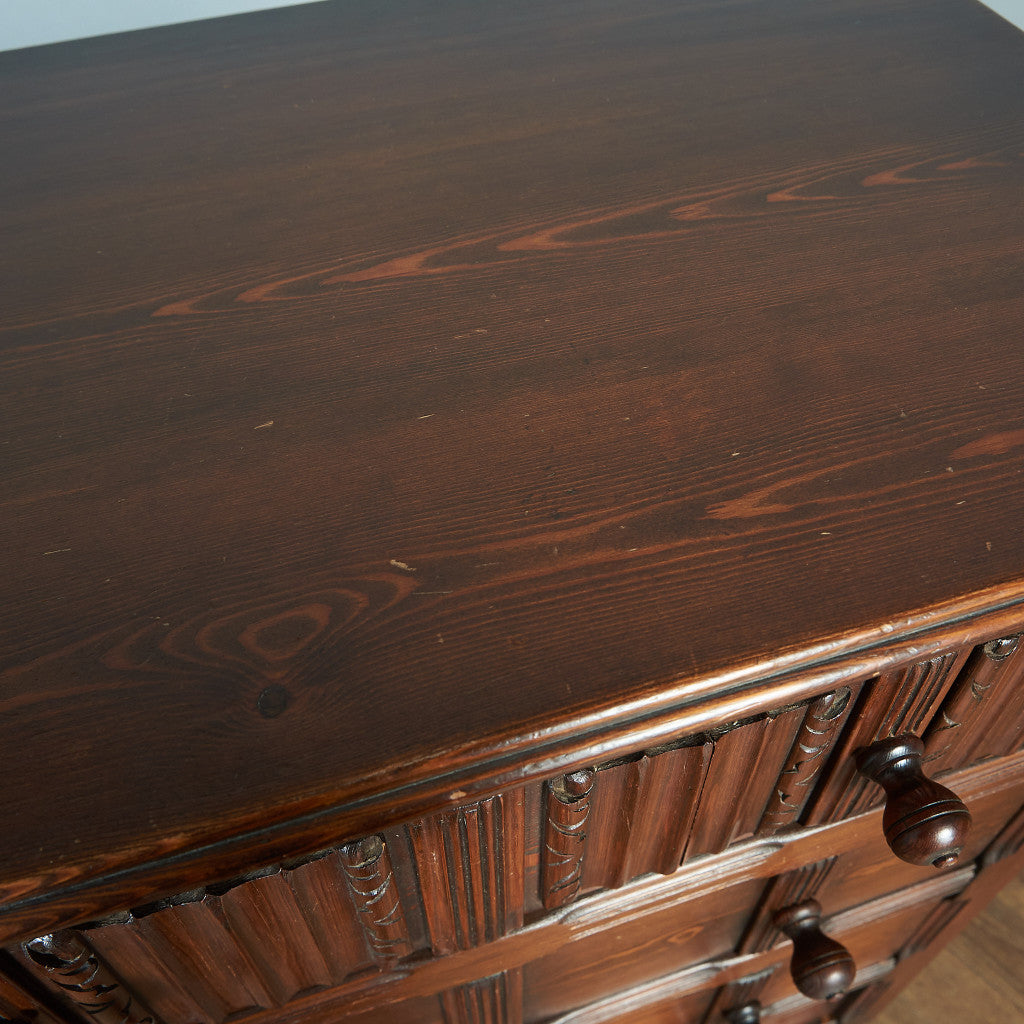 ERCOL Old Colonial 4-Drawer Tall Chest #82102
