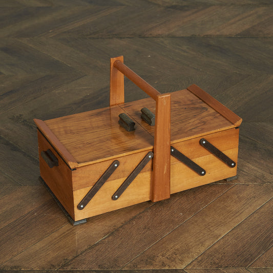 British Vintage Sewing Box #74733