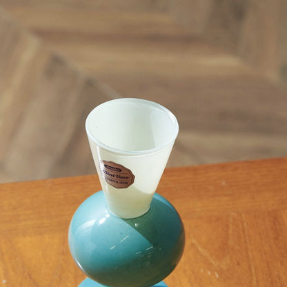 MINI VASE TWO TONE / Beige×Green