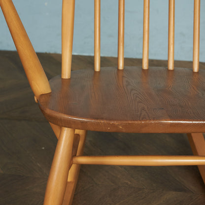 ERCOL Vintage Quaker Rocking Chair / Blue Label #74417