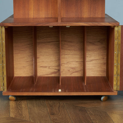 British Vintage Bottle Rack/Side Table #85291
