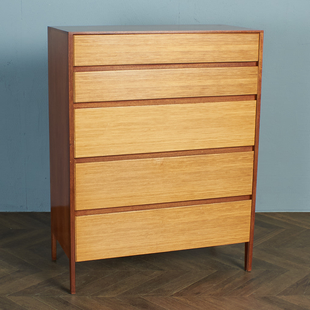Loughborough Furniture ヴィンテージ 5段チェスト