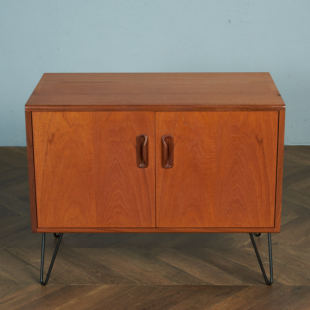 G-PLAN Fresco Side Cabinet / Custom Iron Hairpin Legs #80368