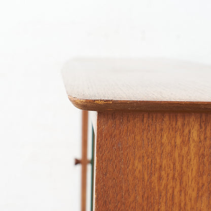 英国ヴィンテージ ナローブックケース