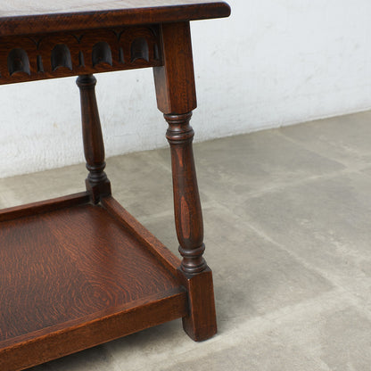 [67287] British classic oak side table