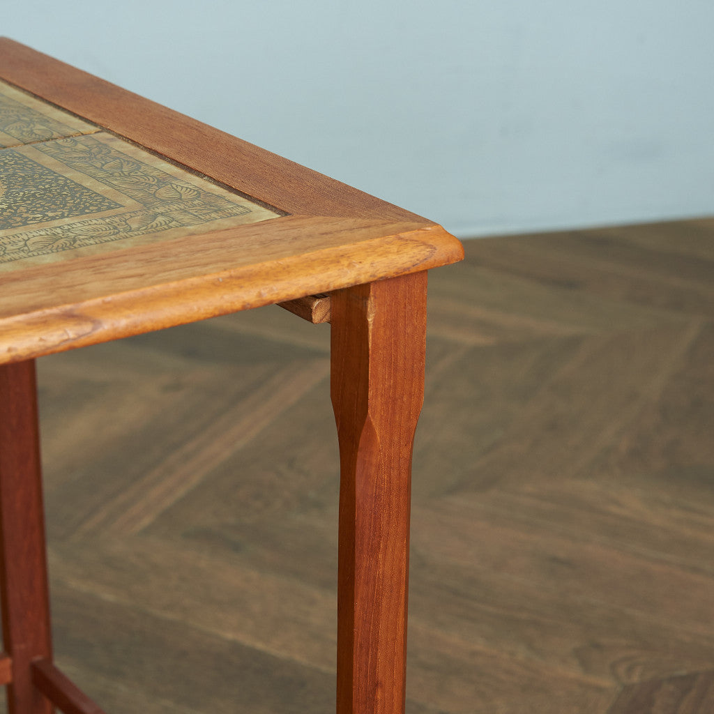 Denmark TOFTEN Tile Top Nesting Table #79360