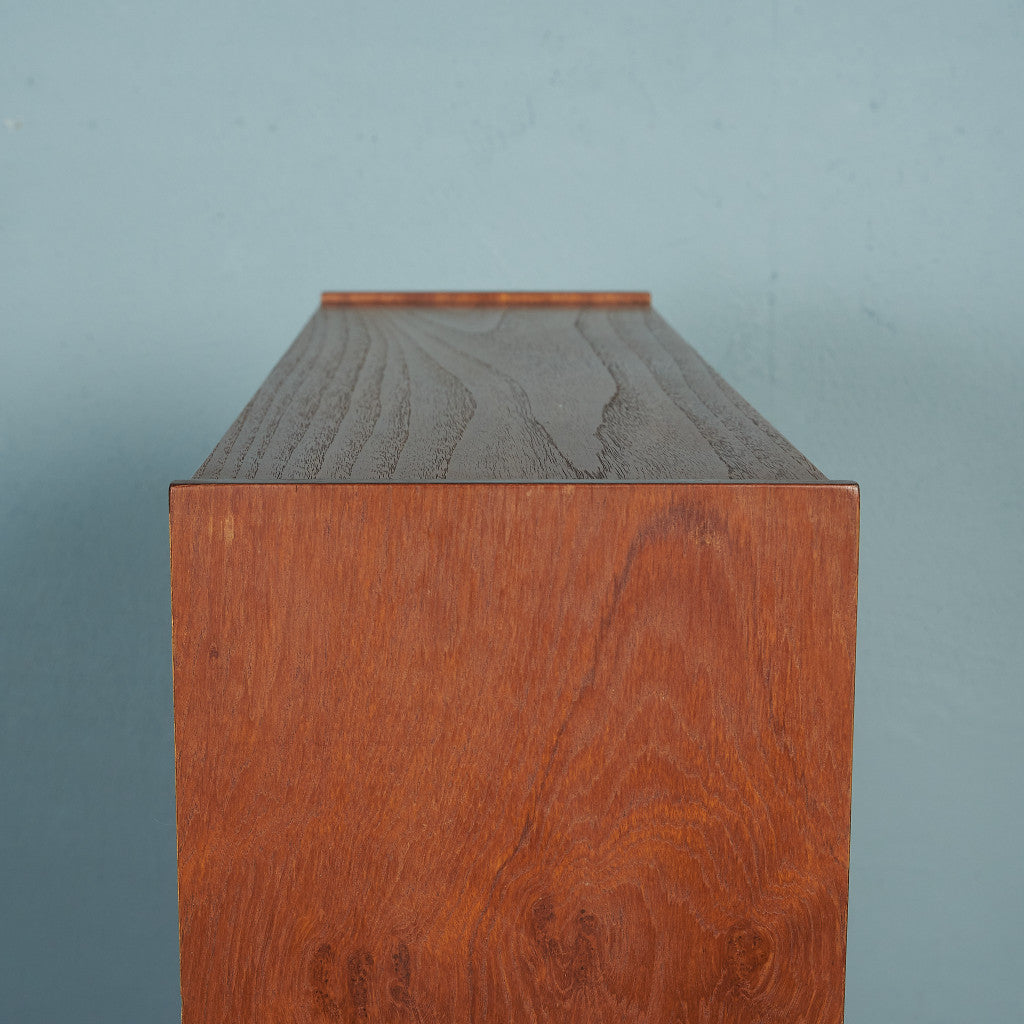 British Vintage Glass Cabinet #80383