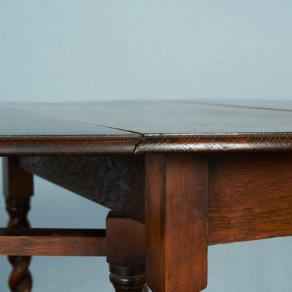 Antique British Drop Leaf Gateleg Table #80313