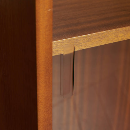 British vintage glass cabinet/bookshelf #83641