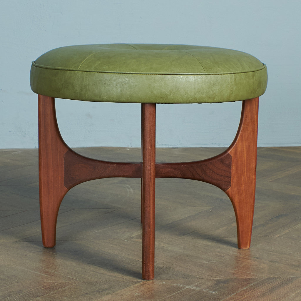 [65758][G-PLAN] fresco stool (6330) with reupholstered seat