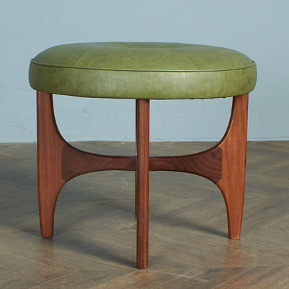 [65758][G-PLAN] fresco stool (6330) with reupholstered seat