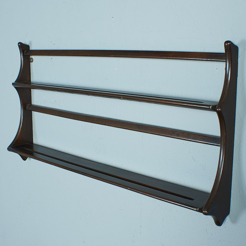 ヴィンテージ ウォールラック (Wall Mounted Plate Rack model 268) ブルーラベル