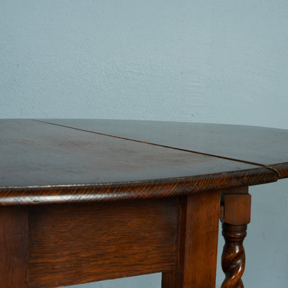 Antique British Drop Leaf Gateleg Table #80313