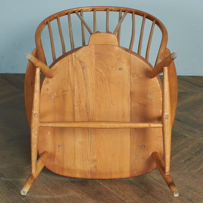 アーコール ERCOL ヴィンテージ グランドファザーズチェア / ブルーラベル #77384