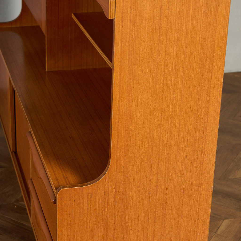 ヴィンテージ ハイ サイドボード ウォールユニット