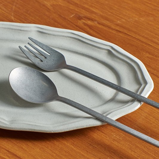 Sukkara and Poku CUTLERY SET / Silver