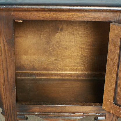 WOOD BROS Oak Cabinet #77405