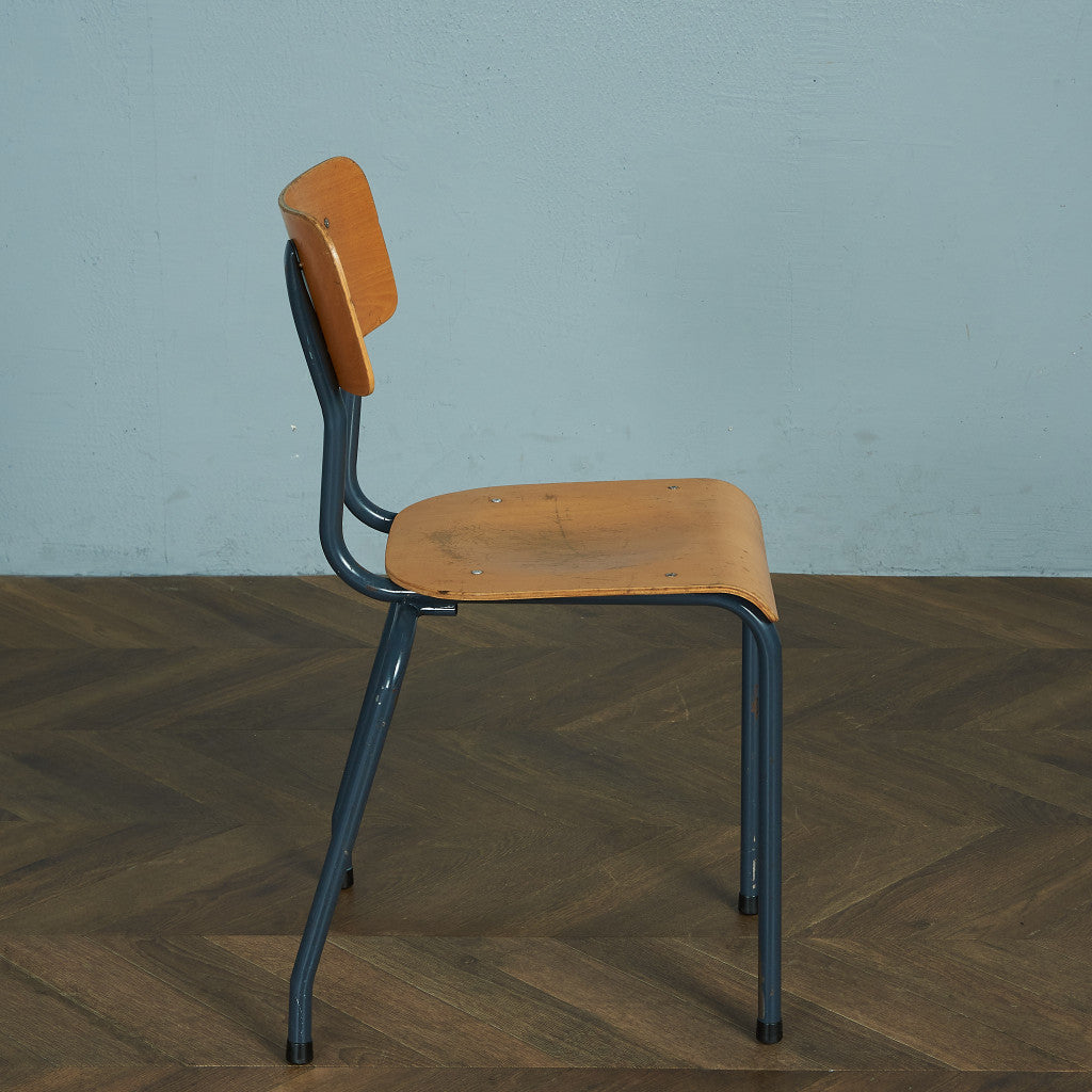 Lecluyse la toupie vintage school chair #74884