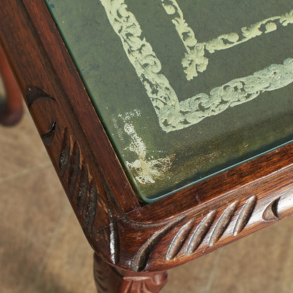 British classic glass top nesting table #78638