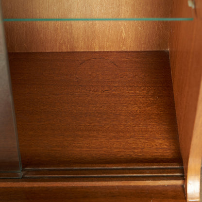 British Vintage Glass Cabinet #80440