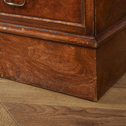 British classic walnut double-sided desk #81874