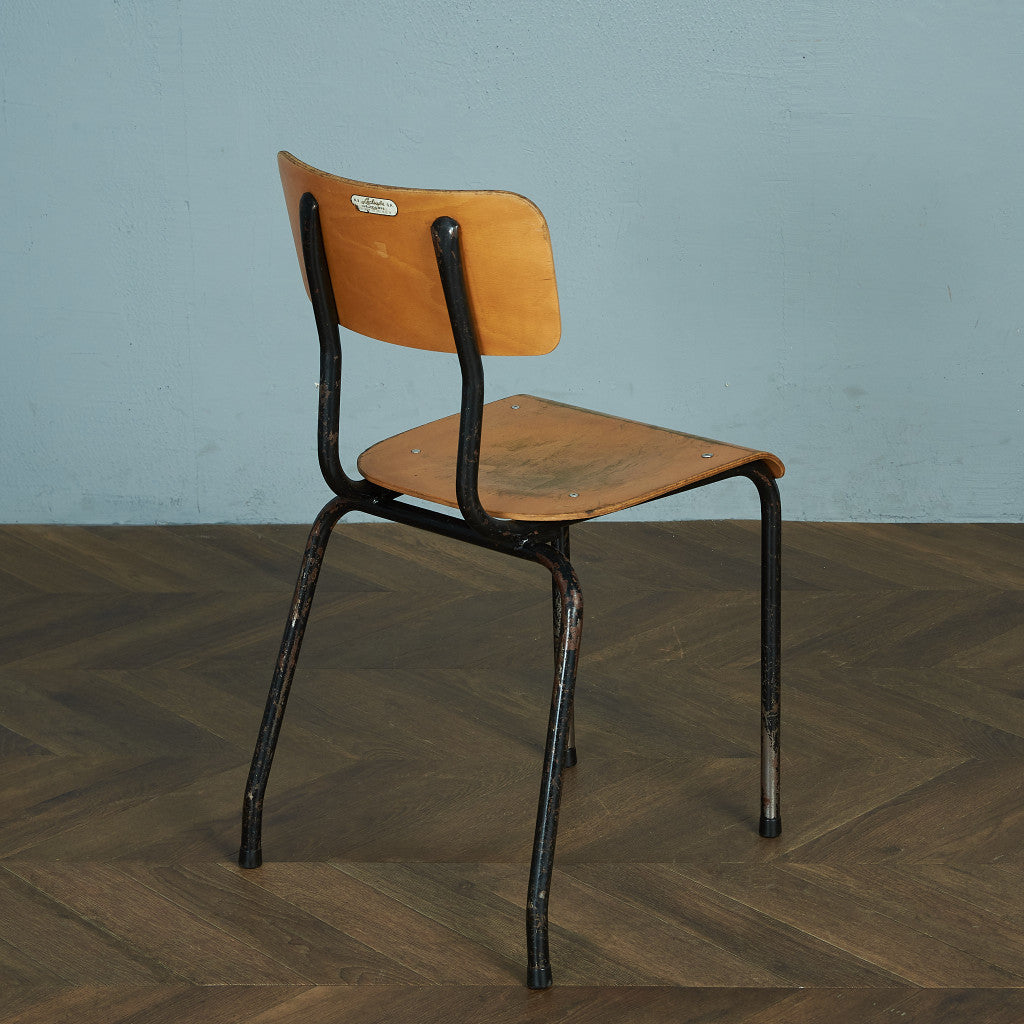 Lecluyse la toupie vintage school chair #74886