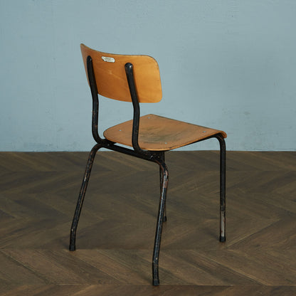 Lecluyse la toupie vintage school chair #74886
