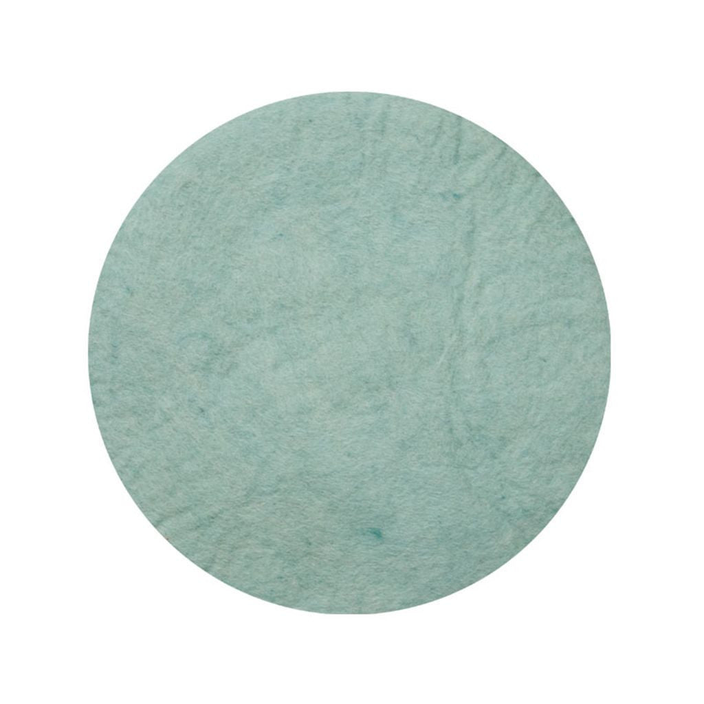 FELT ROUND CUSHION / Mink × Pink