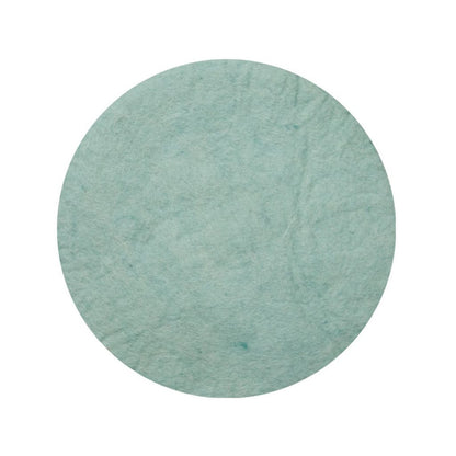 FELT ROUND CUSHION / Mink × Pink