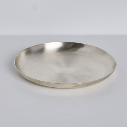 SILVER PLATED PLATE ROUND / M
