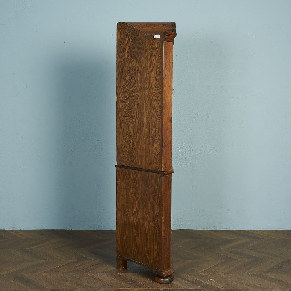 British Classic Oak Corner Cabinet #81946
