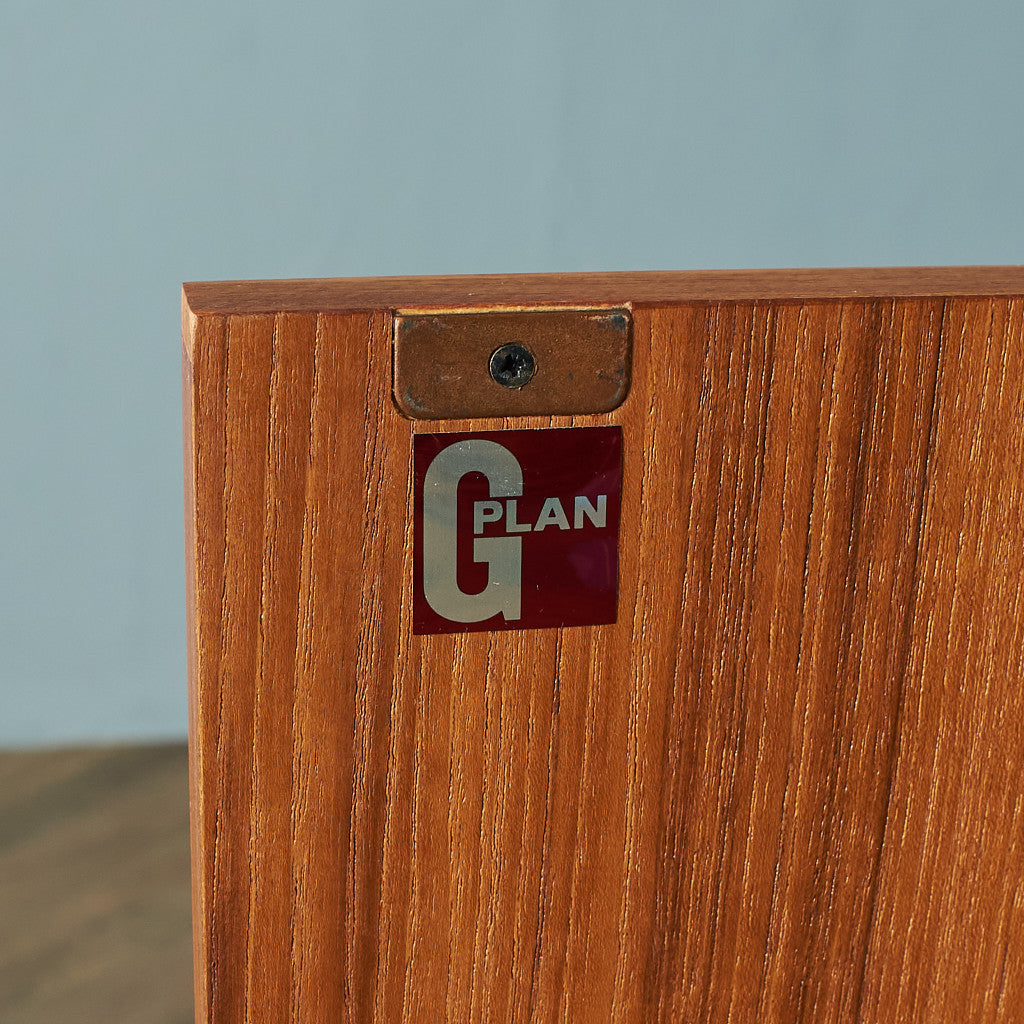 G-PLAN Form FIVE Vintage Bookcase / Custom Iron Hairpin Legs #77454