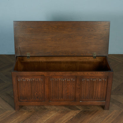 British Classic Oak Blanket Box #80311