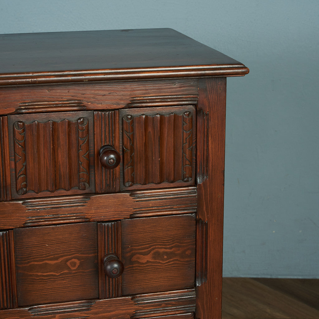 ERCOL Old Colonial 4-Drawer Tall Chest #82102