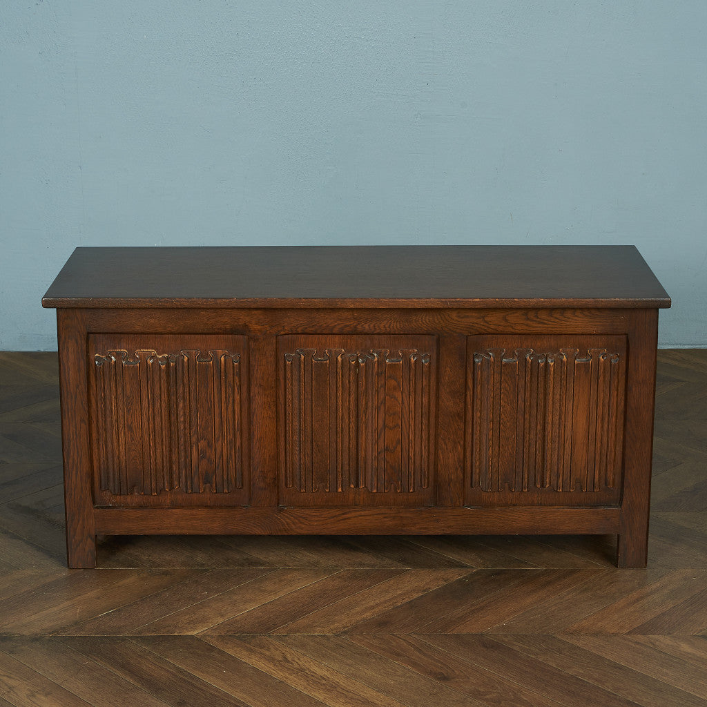 British Classic Oak Blanket Box #80311