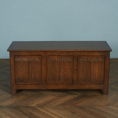 British Classic Oak Blanket Box #80311