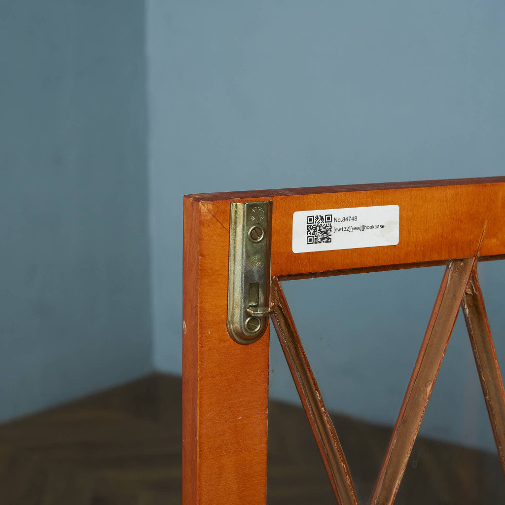 Classic British Edwardian Bookcase/Cupboard #84748