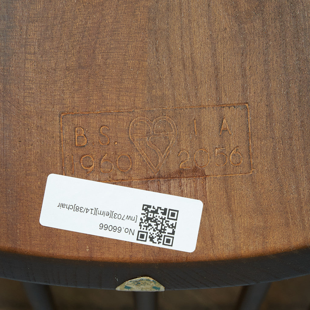 ERCOL Vintage Quaker Chair / Blue Label #66066