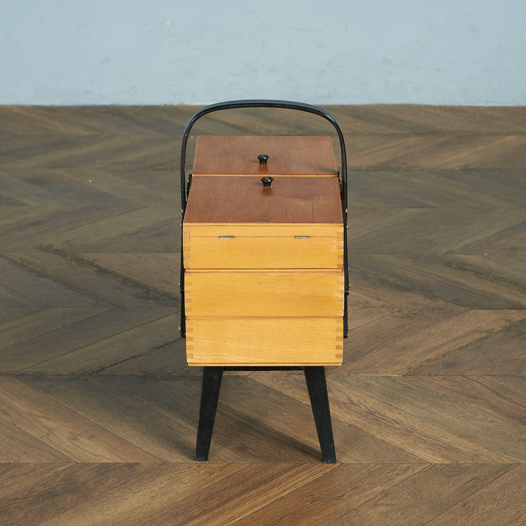 British Vintage Sewing Box #74747