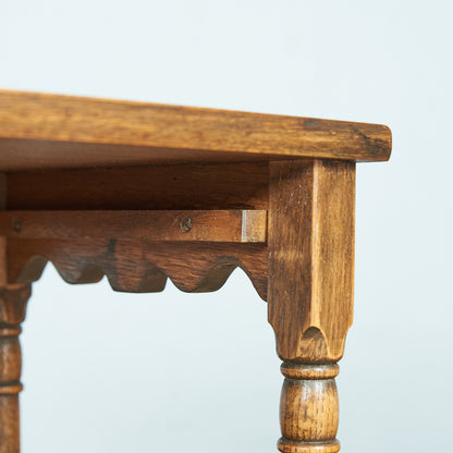 British Classic Oak Nesting Table #79600