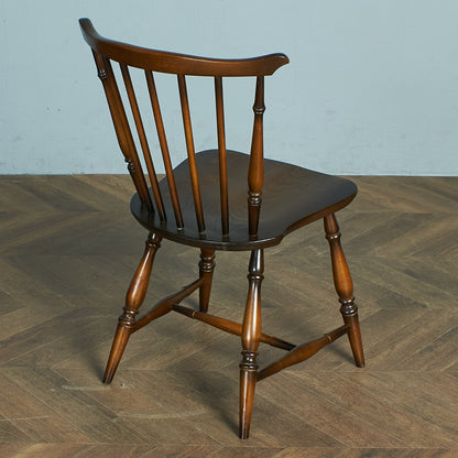 ERCOL Fan Back Chair (714) Round Gold Label #77303