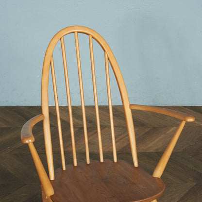 ERCOL Vintage Quaker Rocking Chair / Blue Label #74417