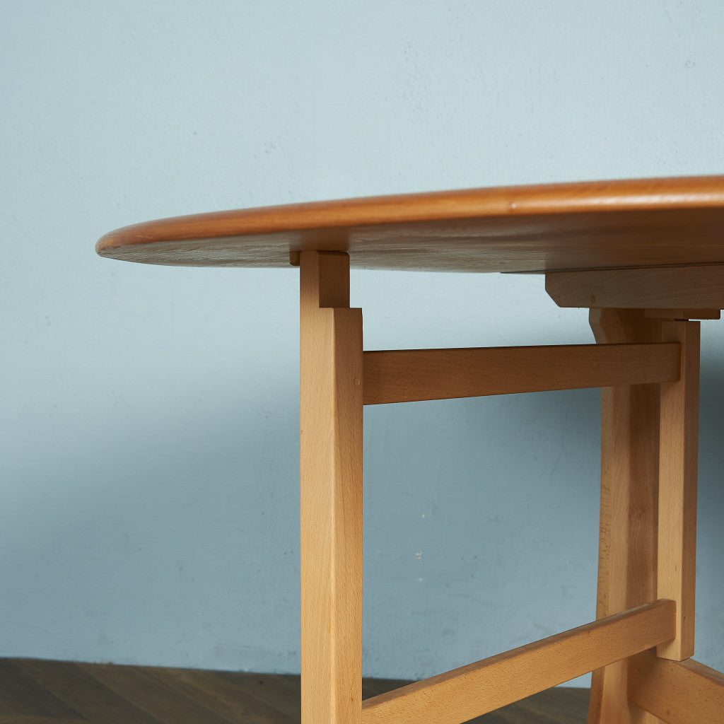 アーコール ERCOL オーバル型 ゲートレッグバタフライテーブル / ブルーラベル #80456